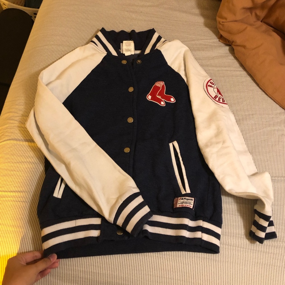 Majestic Red Sox Bomber Jacket